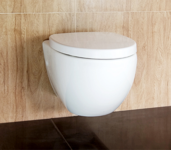White Icera C-6610.01 Clarity Wallhung Toilet 